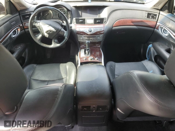 2015 Infiniti Q70 with VIN JN1BY1AP4FM542421, listed as a Copart auction lot 42403435 with Not provided miles and Non repairable. Bid and sale history available at DreamBid. Image 8.
