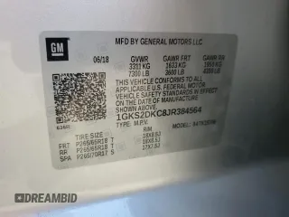 2018 GMC Yukon SLT Standard Edition with VIN 1GKS2DKC8JR384564, listed as a Copart auction lot 75963064 with 130,659 mi miles and Salvage Title. Bid and sale history available at carsss.com. Image 14.