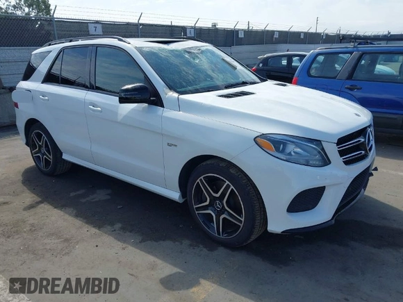2018 Mercedes-Benz GLE 43 AMG with VIN 4JGDA6EB4JB019258, listed as a IAAI auction lot 42032969 with 123,163 mi miles and . Bid and sale history available at DreamBid. Image 1.