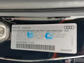 2016 Audi A3 1.8T Premium with VIN WAUA7GFF8G1117279, listed as a Copart auction lot 69461003 with 132,845 mi miles. Bid and sale history available at carsss.com. Image 13.