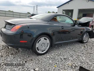 2002 Lexus SC 430 with VIN JTHFN48Y920006524, listed as a Copart auction lot 64680695 with 166,118 mi miles and Salvage title. Bid and sale history available at DreamBid. Image 3.