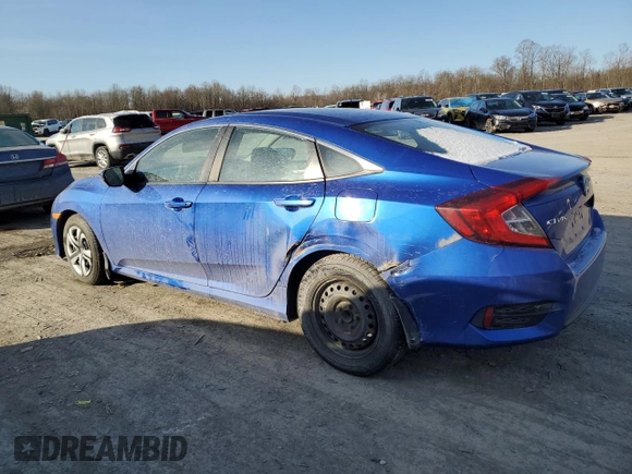 2016 Honda Civic Sedan LX with VIN 2HGFC2F57GH556880, listed as a Copart auction lot 47187825 with 86,138 mi miles and Salvage Title. Bid and sale history available at carsss.com. Image 2.