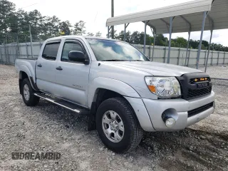 2010 Toyota Tacoma PreRunner with VIN 3TMJU4GNXAM094419, listed as a Copart auction lot 57757185 with 201,490 mi miles and Salvage title. Bid and sale history available at DreamBid. Image 4.