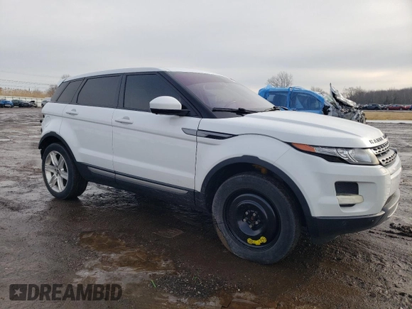 2014 Land Rover Range Rover Evoque Pure Premium with VIN SALVR2BG1EH883674, listed as a Copart auction lot 47293555 with 123,326 mi miles and Salvage title. Bid and sale history available at DreamBid. Image 4.