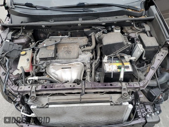 2017 Toyota RAV4 XLE with VIN 2T3WFREV0HW371653, listed as a Copart auction lot 43712935 with 96,694 mi miles and Salvage Title. Bid and sale history available at carsss.com. Image 14.