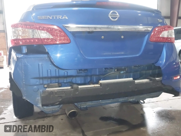2015 Nissan Sentra S with VIN 3N1AB7AP1FY324823, listed as a IAAI auction lot 41523385 with 159,060 mi miles and . Bid and sale history available at DreamBid. Image 18.