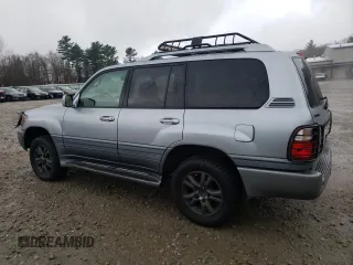 2005 Lexus LX 470 with VIN JTJHT00W753549714, listed as a Copart auction lot 52267385 with 206,763 mi miles and Clean Title. Bid and sale history available at DreamBid. Image 2.