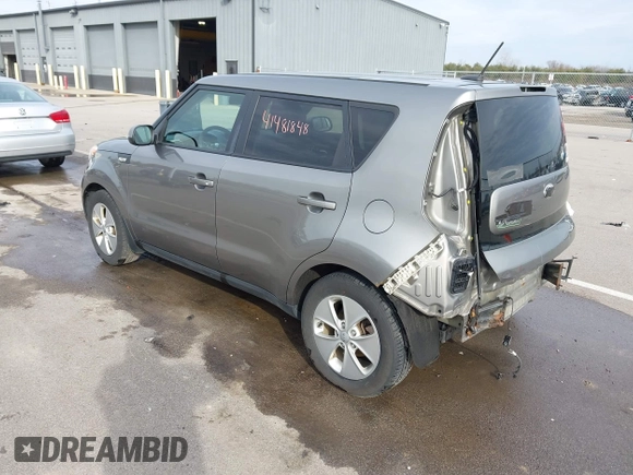 2014 Kia Soul with VIN KNDJN2A26E7051292, listed as a IAAI auction lot 41481848 with 127,273 mi miles. Bid and sale history available at carsss.com. Image 3.