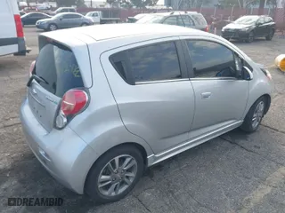 2014 Chevrolet Spark EV LT with VIN KL8CK6S03EC549908, listed as a IAAI auction lot 41487040 with 128,121 mi miles. Bid and sale history available at carsss.com. Image 4.