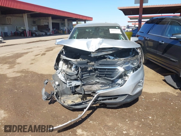 2020 Chevrolet Equinox LT with VIN 3GNAXKEV3LS606963, listed as a IAAI auction lot 41611757 with 72,535 mi miles and . Bid and sale history available at carsss.com. Image 12.