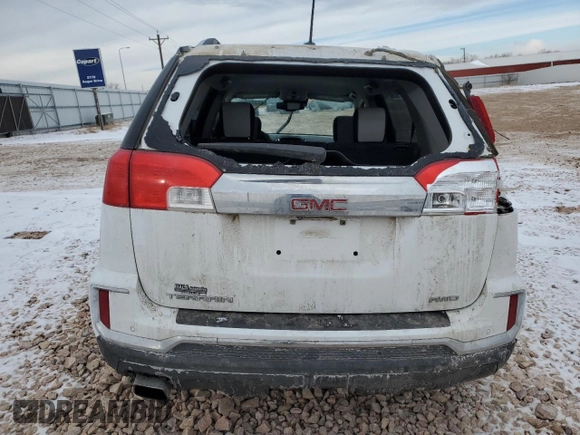 2017 GMC Terrain SLT with VIN 2GKFLUEK0H6242118, listed as a Copart auction lot 45374525 with 68,067 mi miles and Salvage Title. Bid and sale history available at DreamBid. Image 6.