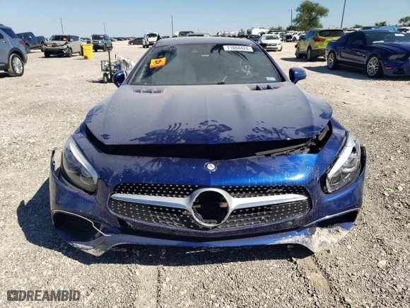 2017 Mercedes-Benz SL with VIN WDDJK6GA7HF046018, listed as a Copart auction lot 71894424 with NaN miles and Salvage Title. Bid and sale history available at carsss.com. Image 5.