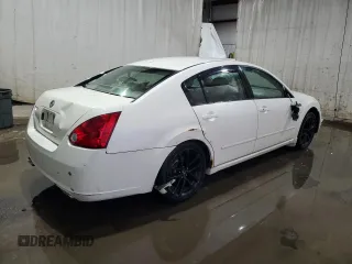 2008 Nissan Maxima 3.5 SL with VIN 1N4BA41E58C836653, listed as a Copart auction lot 47417485 with 215,419 mi miles and Salvage Title. Bid and sale history available at carsss.com. Image 3.