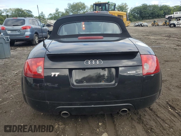 2001 Audi TT with VIN TRUUT28N911021614, listed as a Copart auction lot 69810234 with 136,538 mi miles and Clean Title. Bid and sale history available at carsss.com. Image 6.