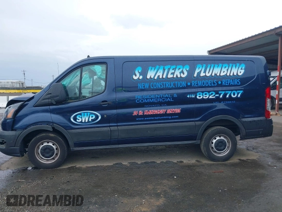 2021 Ford Transit Cargo with VIN 1FTBR1Y80MKA12125, listed as a IAAI auction lot 41773493 with 42,989 mi miles and . Bid and sale history available at DreamBid. Image 14.