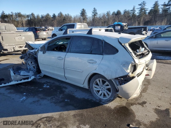 2015 Subaru Impreza Wagon 2.0i Premium with VIN JF1GPAC62F8305886, listed as a Copart auction lot 43016045 with NaN miles and Salvage Title. Bid and sale history available at carsss.com. Image 2.