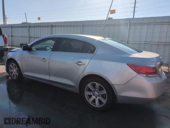 2010 Buick LaCrosse CXL with VIN 1G4GC5EG8AF247544, listed as a Copart auction lot 61306315 with 182,296 mi miles and Salvage title. Bid and sale history available at DreamBid. Image 2.