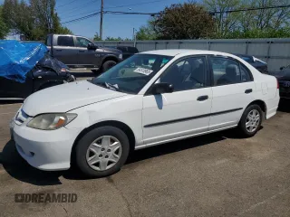 2004 Honda Civic VP with VIN 2HGES16384H536205, listed as a Copart auction lot 54513965 with 200,508 mi miles and Clean Title. Bid and sale history available at carsss.com. Image 1.