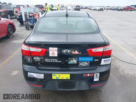 2015 Kia Rio LX with VIN KNADM4A39F6440291, listed as a IAAI auction lot 41532881 with 97,238 mi miles. Bid and sale history available at carsss.com. Image 17.