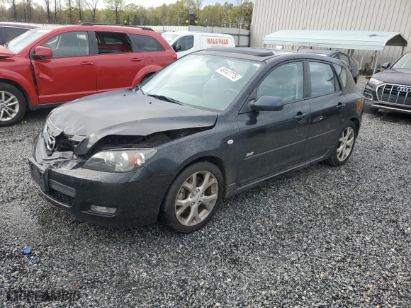 2008 Mazda Mazda3 s Sport with VIN JM1BK343X81779681, listed as a Copart auction lot 49147775 with 107,968 mi miles and Salvage Title. Bid and sale history available at carsss.com. Image 1.