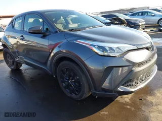 2020 Toyota C-HR LE with VIN JTNKHMBX3L1088426, listed as a IAAI auction lot 41477185 with 14,731 mi miles. Bid and sale history available at carsss.com. Image 1.