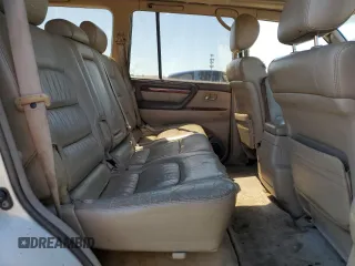 2000 Lexus LX 470 z VIN JT6HT00W1Y0096061, wystawiony jako Copart lot #52499155 z przebiegiem 199 914 mil mil oraz Tytuł czysty. Historia ofert i sprzedaży dostępna na DreamBid. Obrazek 11.