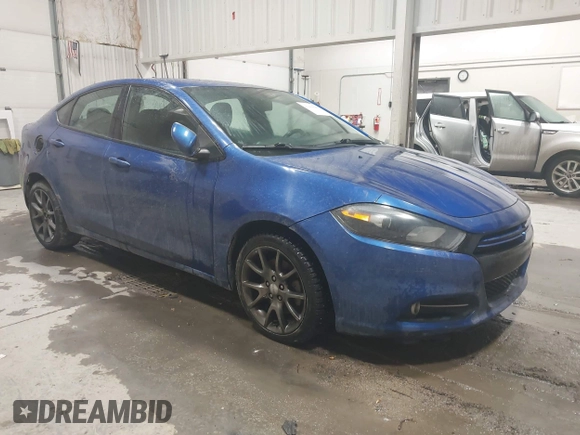 2013 Dodge Dart SXT with VIN 1C3CDFBA8DD176274, listed as a IAAI auction lot 41400067 with 80,120 mi miles. Bid and sale history available at carsss.com. Image 1.