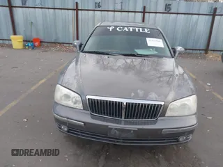2004 Hyundai XG with VIN KMHFU45E14A355782, listed as a IAAI auction lot 41357500 with 138,236 mi miles. Bid and sale history available at carsss.com. Image 6.