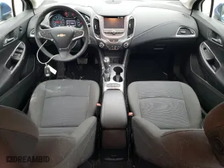 2018 Chevrolet Cruze LT with VIN 1G1BE5SM0J7160579, listed as a Copart auction lot 52565595 with 40,675 mi miles and Salvage Title. Bid and sale history available at carsss.com. Image 8.