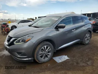 2018 Nissan Murano SV with VIN 5N1AZ2MH0JN165018, listed as a Copart auction lot 59156145 with 97,160 mi miles and Clean title. Bid and sale history available at DreamBid. Image 1.