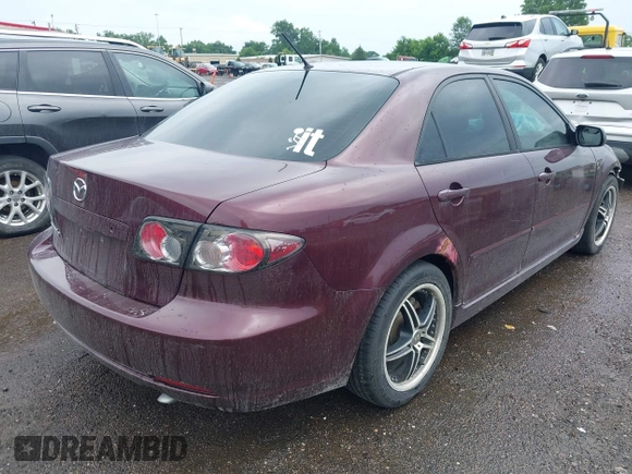 2007 Mazda 6 i Sport VE with VIN 1YVHP80C775M59198, listed as a IAAI auction lot 42634277 with 137,140 mi miles and . Bid and sale history available at DreamBid. Image 4.