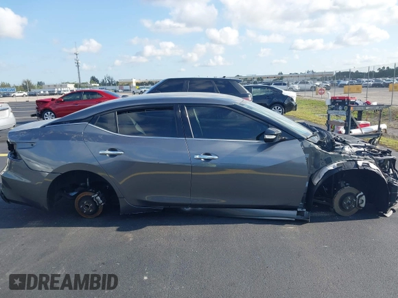 2023 Nissan Maxima SV with VIN 1N4AA6CV7PC508718, listed as a IAAI auction lot 42222172 with 35,802 mi miles and . Bid and sale history available at DreamBid. Image 14.