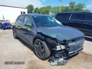 2023 Hyundai Ioniq 5 SEL with VIN KM8KNDAF2PU217648, listed as a IAAI auction lot 42687579 with 15,226 mi miles and . Bid and sale history available at DreamBid. Image 1.