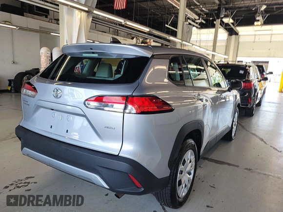 2022 Toyota Corolla Cross L with VIN 7MUAAABG3NV017192, listed as a IAAI auction lot 42841647 with 88,390 mi miles and . Bid and sale history available at DreamBid. Image 2.