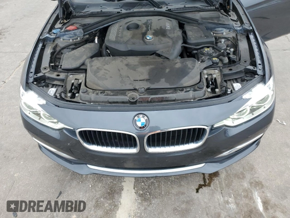 2017 BMW 3 Series 330i with VIN WBA8B9C38HK885925, listed as a Copart auction lot 86799814 with 71,095 mi miles and Salvage Title. Bid and sale history available at carsss.com. Image 13.