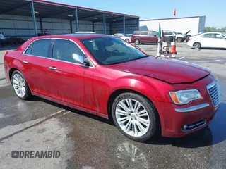 2012 Chrysler 300 Limited with VIN 2C3CCACG5CH165341, listed as a IAAI auction lot 42036190 with 184,536 mi miles. Bid and sale history available at carsss.com. Image 1.