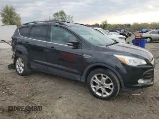 2013 Ford Escape SEL with VIN 1FMCU9HX4DUC21795, listed as a Copart auction lot 50411635 with 161,118 mi miles and Salvage Title. Bid and sale history available at carsss.com. Image 4.