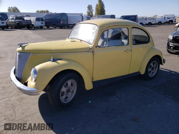 1972 Volkswagen Beetle with VIN 1122273525, listed as a Copart auction lot 79026884 with 17,604 mi miles and Clean Title. Bid and sale history available at DreamBid. Image 1.