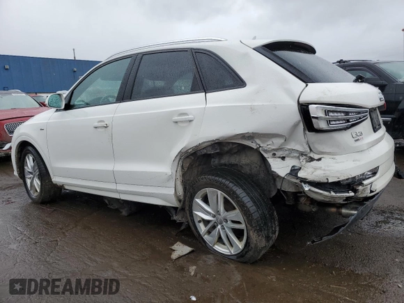 2018 Audi Q3 Premium with VIN WA1ECCFS7JR004870, listed as a Copart auction lot 50010545 with 232,924 mi miles and Clean title. Bid and sale history available at DreamBid. Image 2.