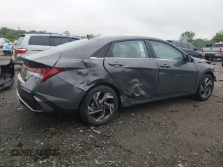 2024 Hyundai Elantra Limited z VIN KMHLP4DG7RU830399, wystawiony jako Copart lot #56535255 z przebiegiem 524 mil mil oraz Szkoda całkowita • Salvage title. Historia ofert i sprzedaży dostępna na DreamBid. Obrazek 3.