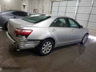 2008 Toyota Camry LE with VIN 4T1BK46K08U564752, listed as a Copart auction lot 52049425 with 180,068 mi miles and Salvage Title. Bid and sale history available at carsss.com. Image 3.