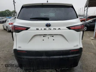 2022 Toyota Sienna LE z VIN 5TDKSKFC3NS070984, wystawiony jako Copart lot #60705265 z przebiegiem 10 846 mil mil oraz Czysty tytuł • Clean title. Historia ofert i sprzedaży dostępna na DreamBid. Obrazek 6.