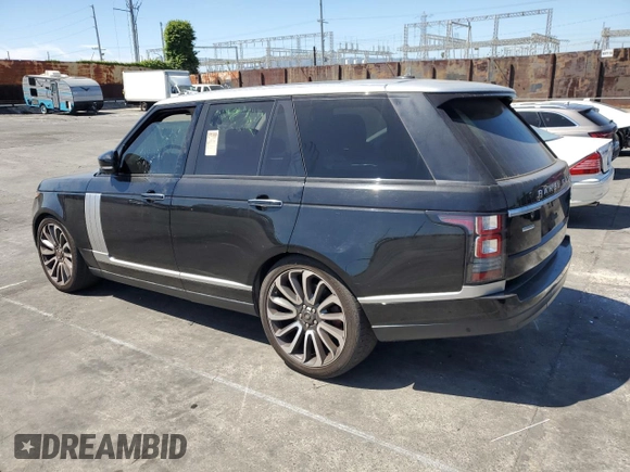 2014 Land Rover Range Rover Supercharged Autobiography with VIN SALGV2TF5EA178752, listed as a Copart auction lot 52749225 with 54,624 mi miles and Clean Title. Bid and sale history available at carsss.com. Image 2.