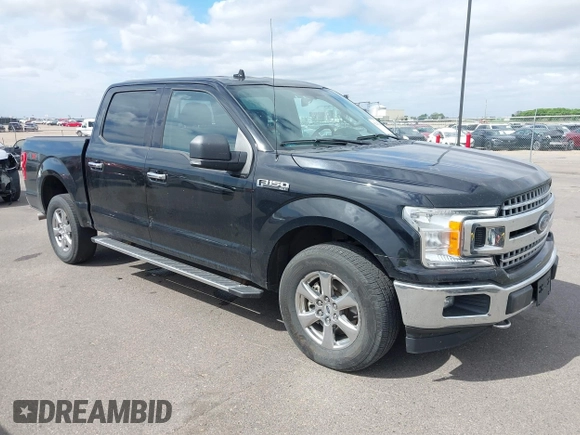 2018 Ford F-150 XL with VIN 1FTEW1EP6JKC24542, listed as a IAAI auction lot 42283242 with 127,608 mi miles and . Bid and sale history available at DreamBid. Image 1.