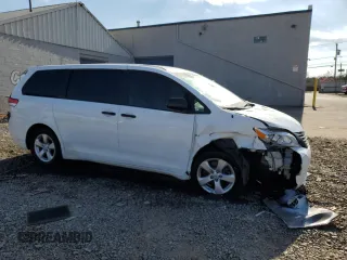 2014 Toyota Sienna L с VIN 5TDZK3DC5ES451825, выставлен на аукционе Copart как лот 79619074 с пробегом 151 146 миль миль и Списание • Salvage title. История ставок и продаж доступна на DreamBid. Изображение 4.