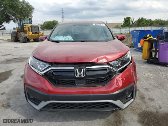 2022 Honda CR-V EX with VIN 5J6RW1H58NA016891, listed as a Copart auction lot 49615075 with 36,039 mi miles and Salvage Title. Bid and sale history available at carsss.com. Image 5.
