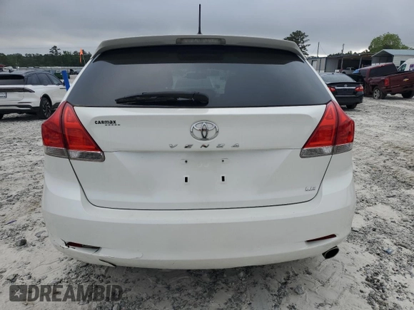 2012 Toyota Venza LE with VIN 4T3ZA3BB5CU058531, listed as a Copart auction lot 55030235 with 114,012 mi miles and Salvage Title. Bid and sale history available at DreamBid. Image 6.