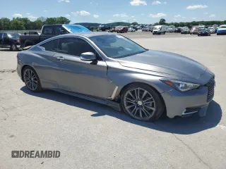 2017 Infiniti Q60 Premium z VIN JN1EV7EKXHM360345, wystawiony jako Copart lot #57509495 z przebiegiem 64 940 mil mil oraz Czysty tytuł • Clean title. Historia ofert i sprzedaży dostępna na DreamBid. Obrazek 4.