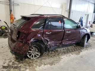 2011 Ford Edge SEL with VIN 2FMDK3JC9BBA02932, listed as a Copart auction lot 80904994 with 0 mi miles and Salvage Title. Bid and sale history available at carsss.com. Image 3.
