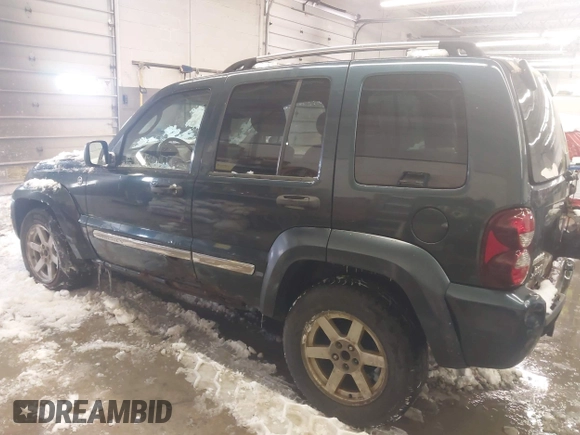 2005 Jeep Liberty Limited with VIN 1J4GL58K65W543215, listed as a IAAI auction lot 41595396 with 177,028 mi miles. Bid and sale history available at carsss.com. Image 3.
